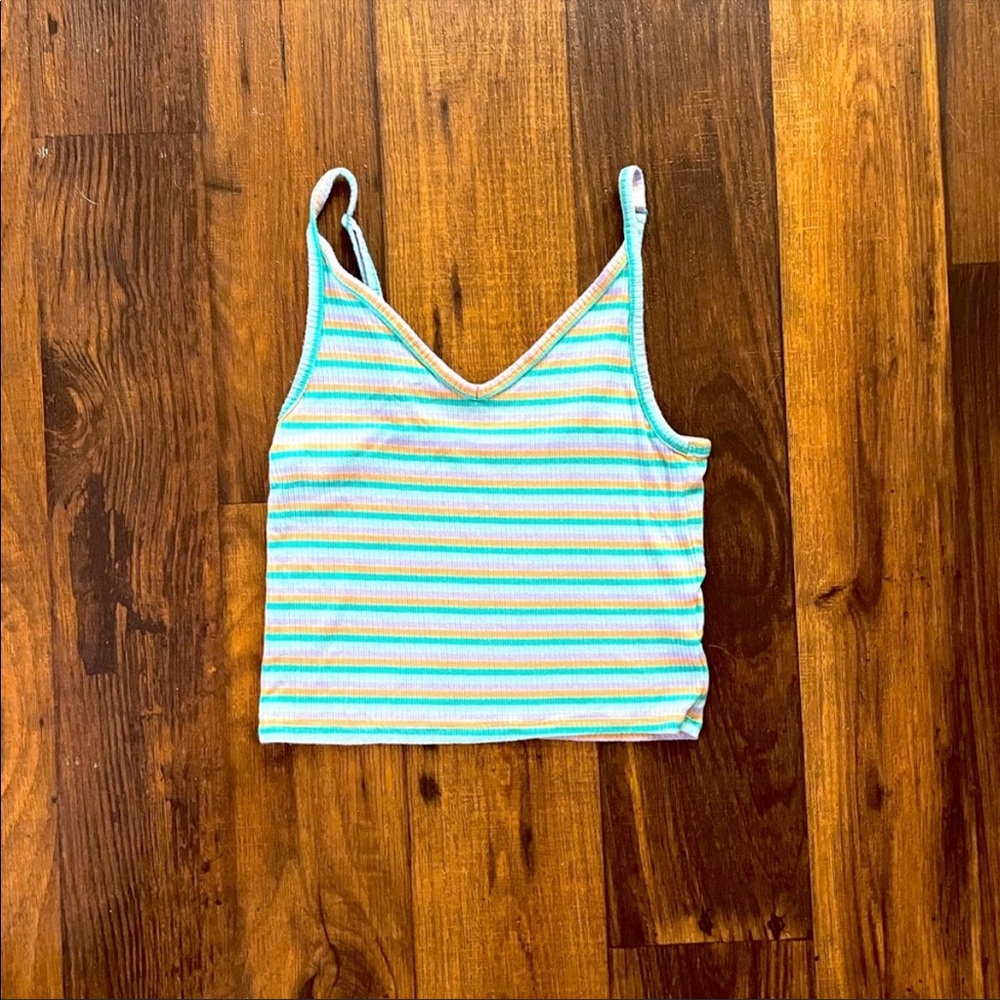 AE SOFT & SEXY V-NECK CROPPED CAMI
(LIVELY LILAC)